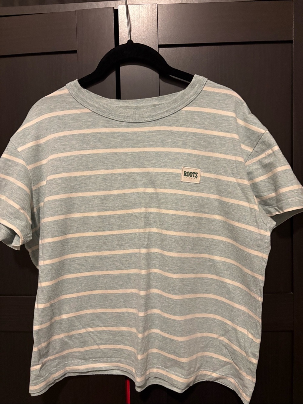 Roots Field T-Shirt in Camp Green Mix, size M